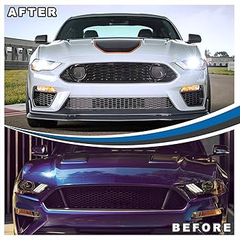 KETAI Mach 1 Bumper Front Grille Compatible with 2018-2023